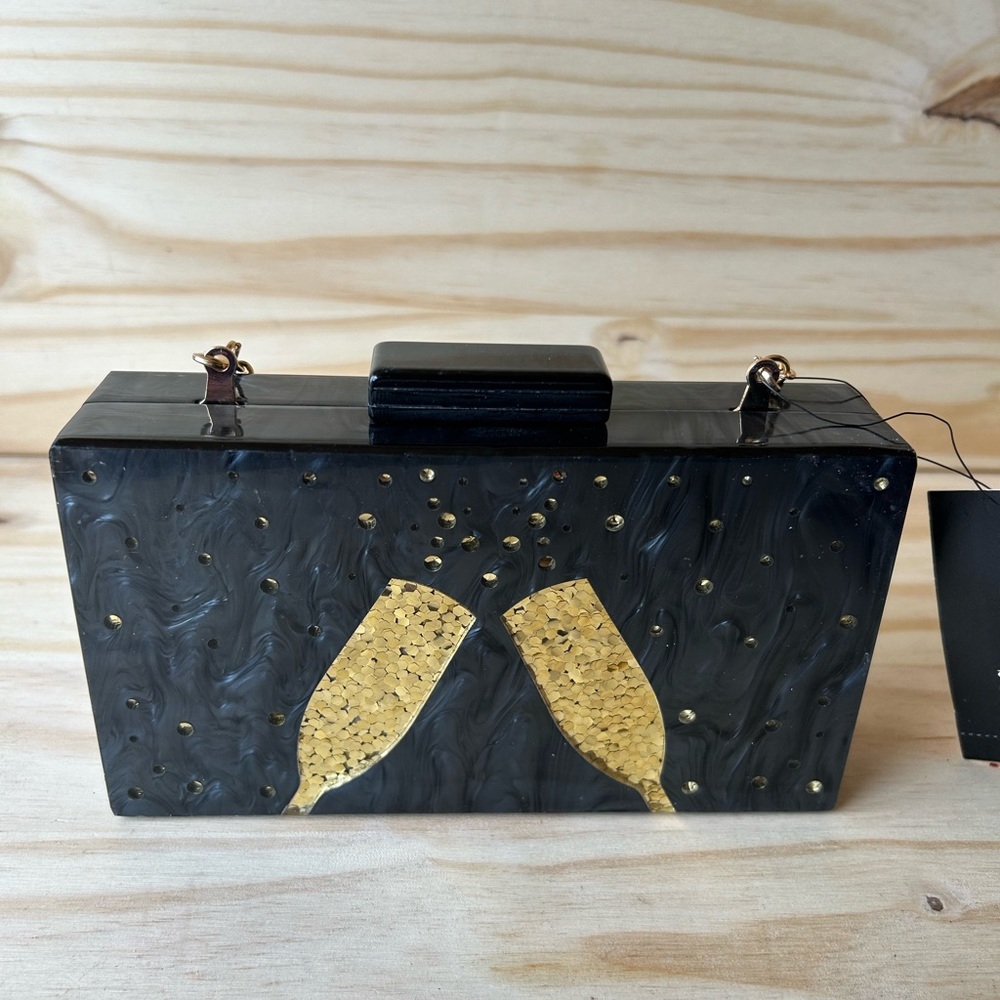 INC Evening Bag Champagne Toast Sale !!